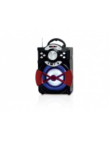 Conceptronic CSPKBTBASSPARTY altoparlante portatile Nero, Rosso 20 W