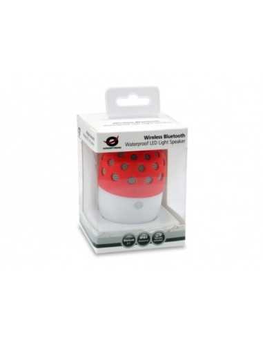 Conceptronic CSPKBTWPHLR altoparlante portatile Rosso, Bianco 3 W