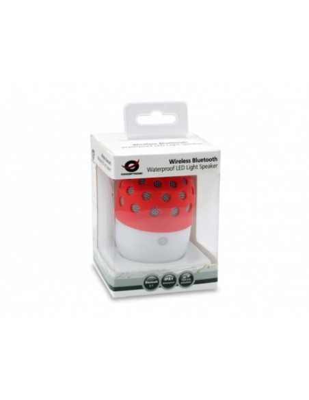 Conceptronic CSPKBTWPHLR altoparlante portatile Rosso, Bianco 3 W