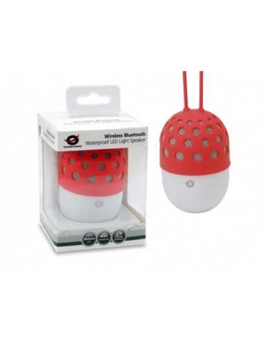 Conceptronic CSPKBTWPHLR altoparlante portatile Rosso, Bianco 3 W