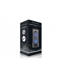 Conceptronic CSPKBTBASSDISCOG altoparlante portatile Nero, Grigio 50 W 2