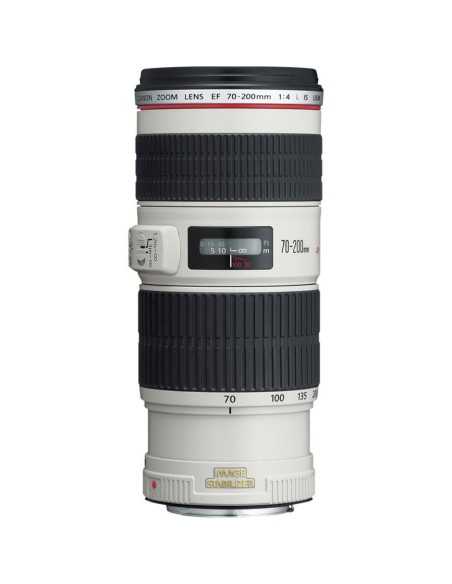 Canon EF 70-200mm f 4L IS USM SLR Teleobiettivo Bianco