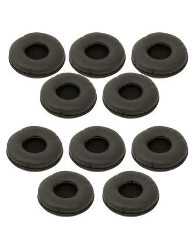 Jabra 14101-37 cuscinetto per auricolari Pelle Nero 10 pz