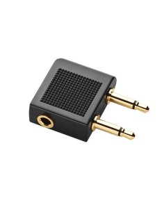Jabra 14101-43 adattatore per inversione del genere dei cavi 2x 3.5 mm 3,5 mm Nero