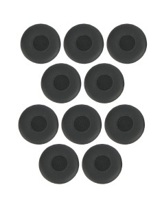 Jabra 14101-46 cuscinetto per auricolari Pelle Nero 10 pz