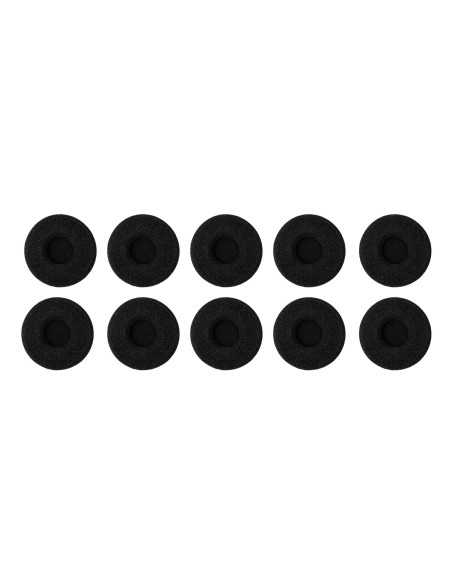 Jabra 14101-50 cuscinetto per auricolari Schiuma Nero 10 pz