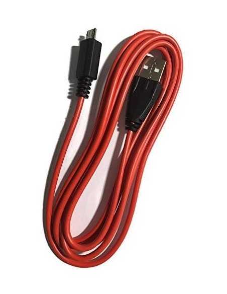 Jabra 14201-61 cavo USB USB 2.0 USB A Micro-USB A Nero, Rosso