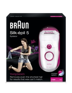 Braun Silk-epil 5 5185 40 pinzette Rosa 2