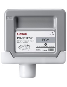 Canon PFI-301PGY Pigment Photo Grey Ink Cartridge cartuccia d'inchiostro 1 pz Originale