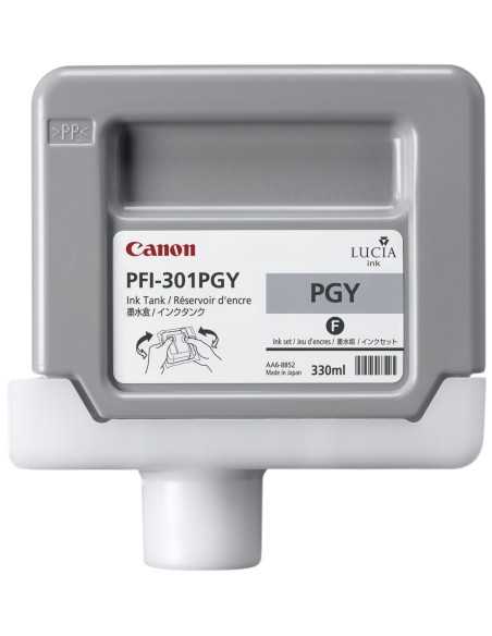 Canon PFI-301PGY Pigment Photo Grey Ink Cartridge cartuccia d'inchiostro 1 pz Originale