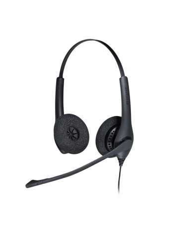 Jabra Biz 1500 Duo QD Auricolare Cablato A Padiglione Ufficio Nero