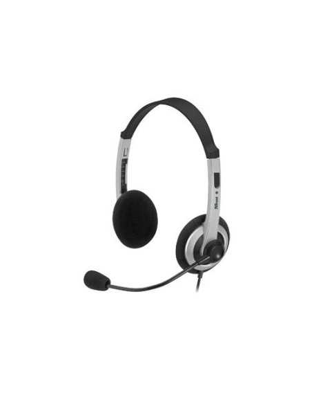 Trust HS-2450 Auricolare Cablato A Padiglione Musica e Chiamate