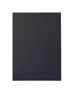 Leitz Covers for Plastic and Wire Binding, 100 Pcs. Nero