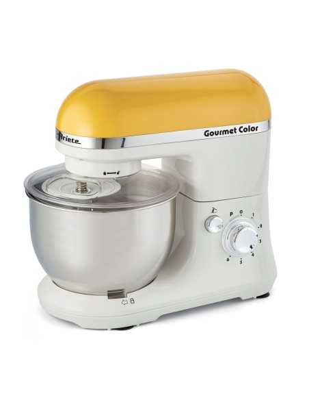 Ariete Gourmet Color robot da cucina 1000 W 4 L Bianco, Giallo