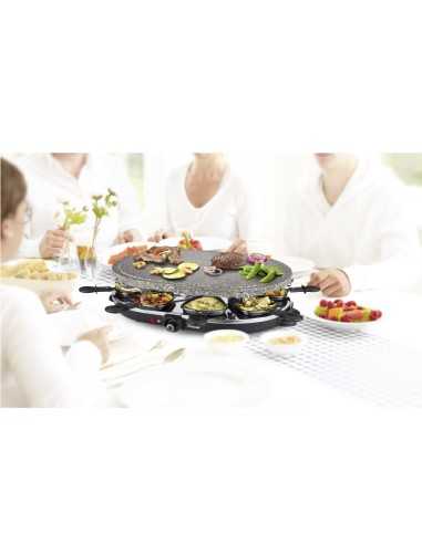 Princess 162720 Raclette 8 Oval Stone Grill Party