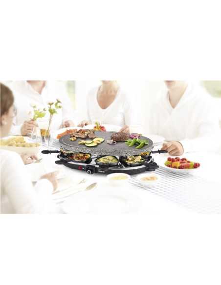 Princess 162720 Raclette 8 Oval Stone Grill Party