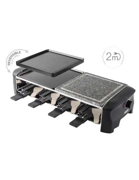 Princess 162820 Raclette 8 Stone & Grill Party