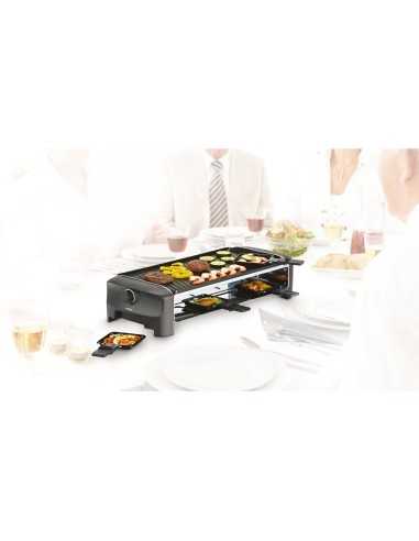 Princess 162840 Raclette 8 Grill e Teppanyaki Party