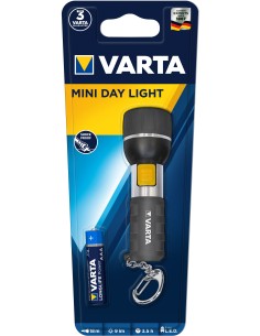 Varta Mini Day Light 1AAA Nero Torcia portachiavi LED