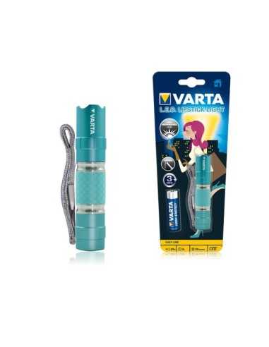 Varta LED Lipstick Light Rosa, Turchese Torcia a mano