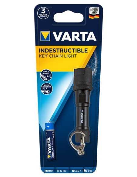 Varta 16701 101 421 torcia Nero Torcia portachiavi LED