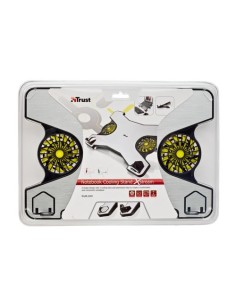 Trust Xstream base di raffreddamento per notebook 44,2 cm (17.4") Nero, Argento 2