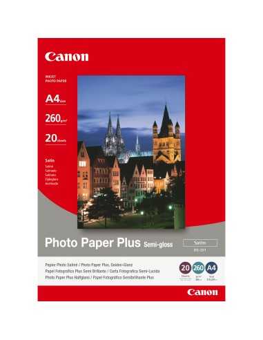 Canon carta fotografica Plus Semi-gloss SG-201 A4 - 20 fogli