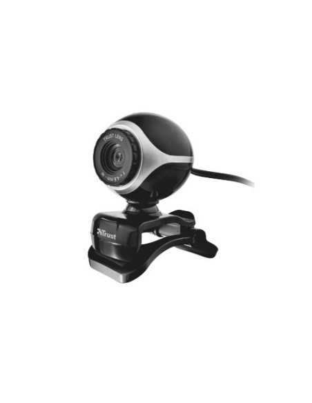 Trust Exis Chatpack webcam 640 x 480 Pixel Nero, Argento