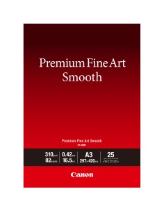 Canon Carta Premium Fine Art Smooth FA-SM1 A3 - 25 fogli