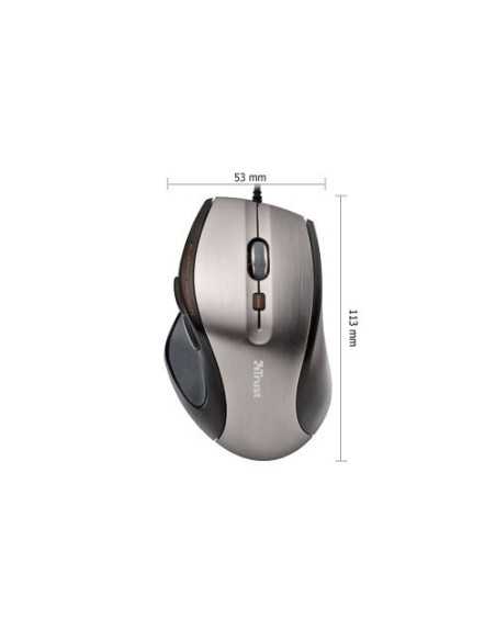 Trust MaxTrack Mini mouse Mano destra USB tipo A Ottico 1000 DPI
