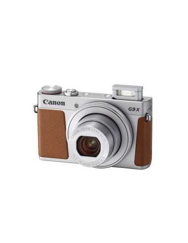 Canon PowerShot G9 X Mark II 1" Fotocamera compatta 20,1 MP CMOS 5472 x 3648 Pixel Marrone, Argento