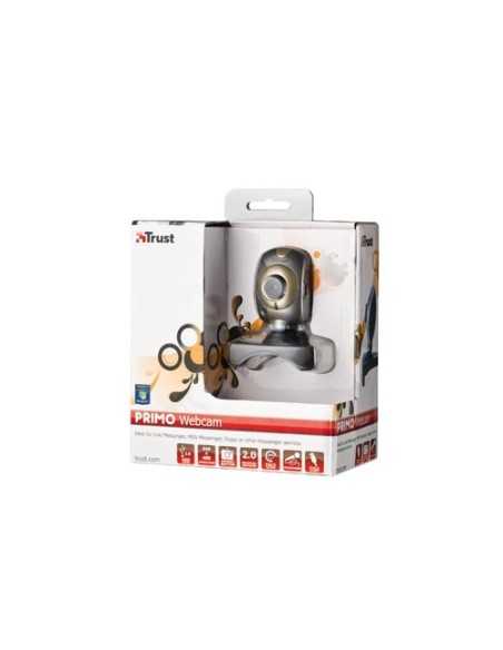 Trust Primo webcam 2 MP 640 x 480 Pixel USB 2.0 Nero, Argento
