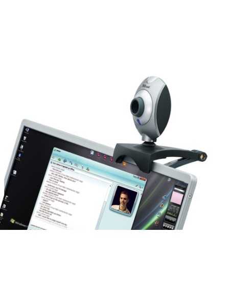 Trust Primo webcam 2 MP 640 x 480 Pixel USB 2.0 Nero, Argento