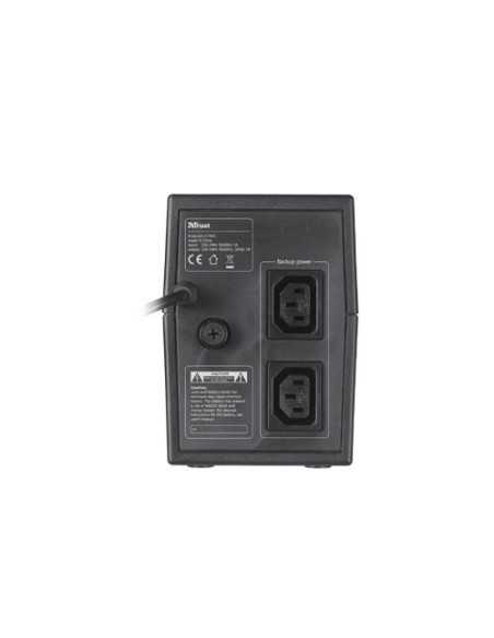 Trust 600VA 0,6 kVA 2 presa(e) AC