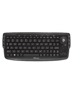 Trust Compact Wireless Entertainment tastiera RF Wireless Nero