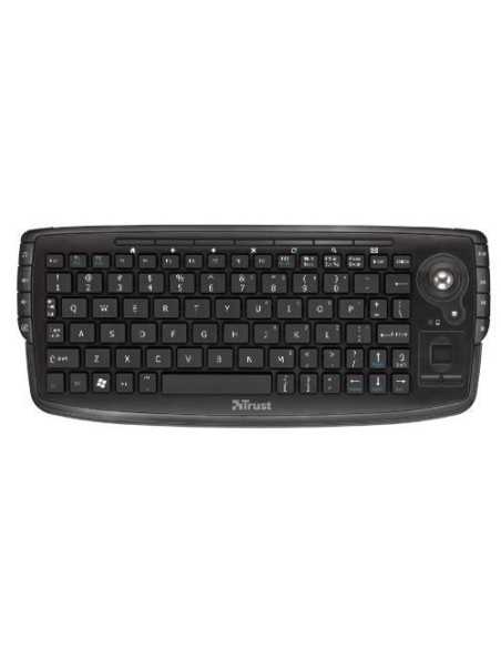 Trust Compact Wireless Entertainment tastiera RF Wireless Nero