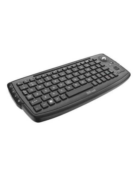 Trust Compact Wireless Entertainment tastiera RF Wireless Nero