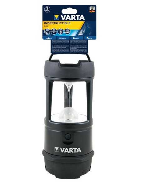 Varta Indestructible L30 Lanterna da campeggio a batteria