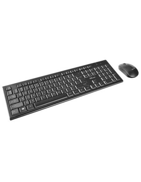 Trust Nola tastiera RF Wireless Italiano Nero