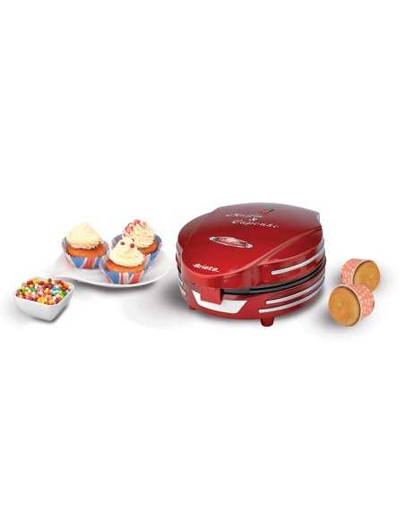 Ariete 188 Macchina per cupcake 7 dolci 700 W Rosso, Bianco
