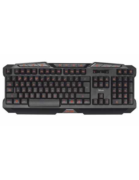 Trust GXT 280 tastiera USB QWERTY Italiano Nero