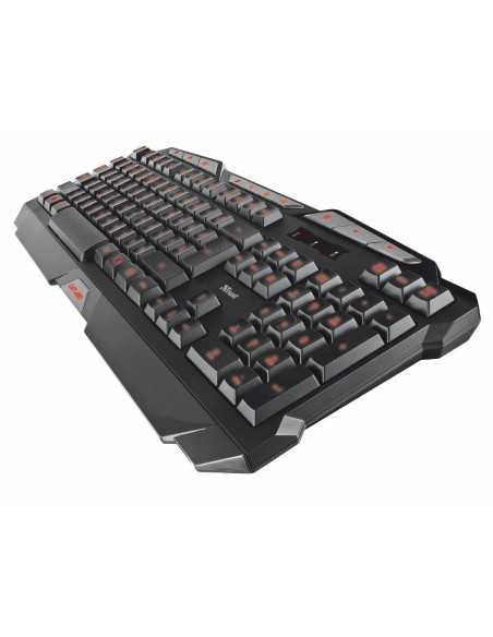 Trust GXT 280 tastiera USB QWERTY Italiano Nero