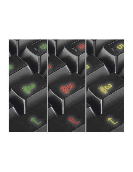 Trust GXT 280 tastiera USB QWERTY Italiano Nero