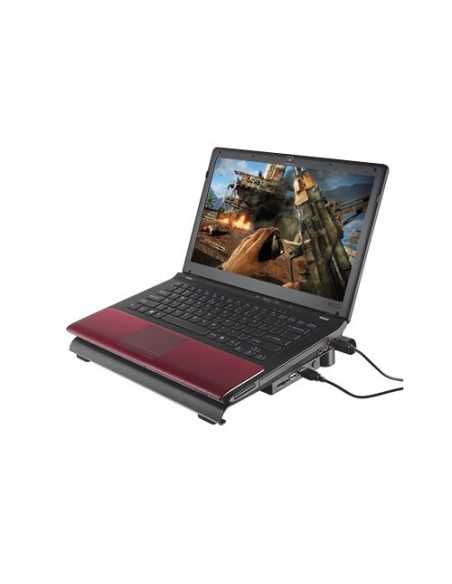Trust GXT 277 base di raffreddamento per notebook 43,9 cm (17.3") Nero