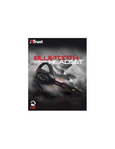 Trust GXT 320 Auricolare Wireless A clip Giocare Bluetooth Nero
