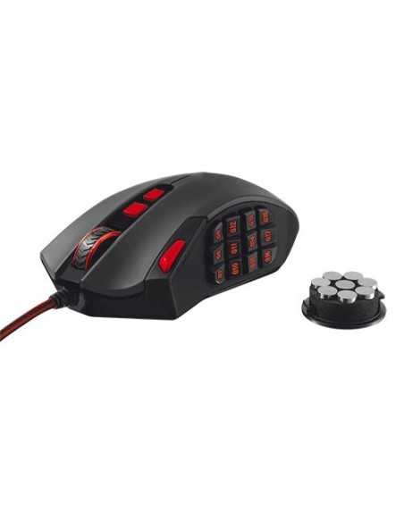 Trust GXT 166 MMO mouse Mano destra USB tipo A Laser 16400 DPI