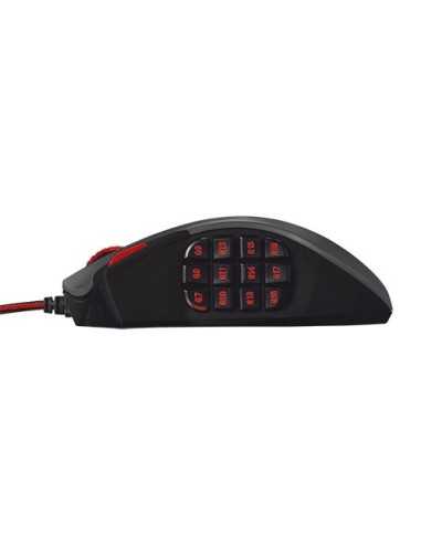 Trust GXT 166 MMO mouse Mano destra USB tipo A Laser 16400 DPI
