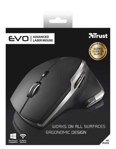 Trust Evo mouse RF Wireless Laser 2400 DPI