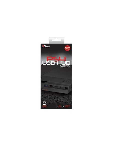 Trust GXT 215 PS4 5000 Mbit s Nero