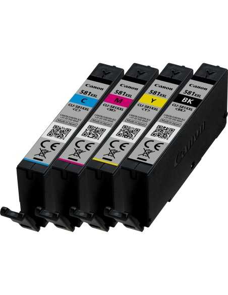 Canon Confezione multipla cartucce d'inchiostro CLI-581XXL BK C M Y a resa elevata
